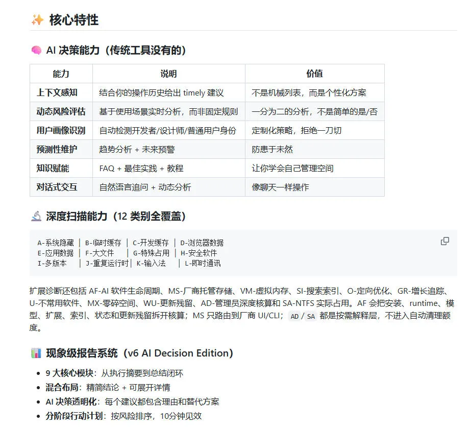 开源C盘清理的Skill也来了！更智能的磁盘清理，一句话让你的电脑C盘多出30GB空间，免费用c-disk-cleaner
