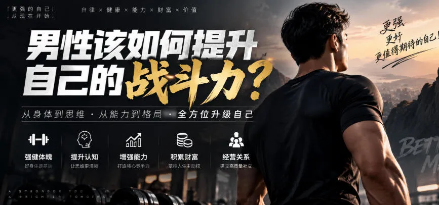 付费文章：男性该如何提升自己的战斗力？-37博客