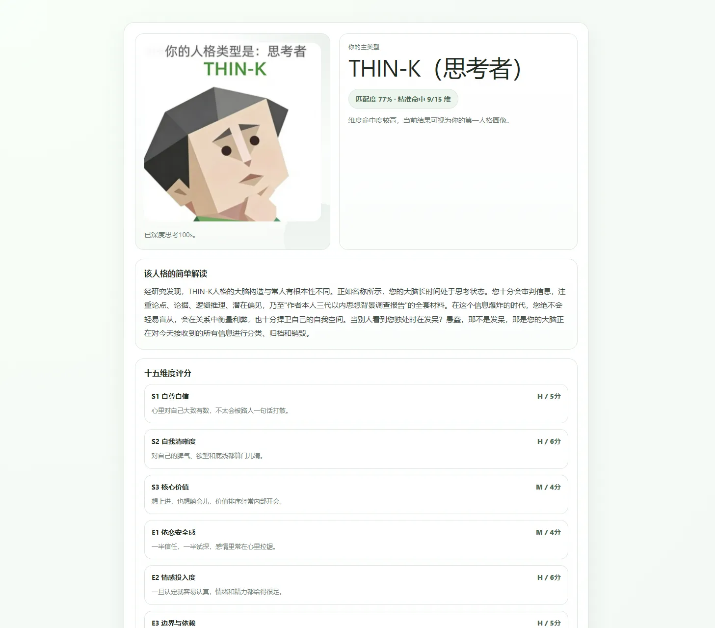 最新SBTI人格测试源码
