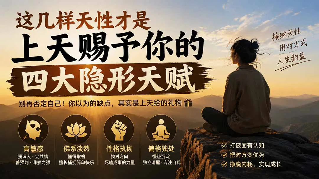 付费文章：这几样天性才是上天赐予你的四大隐形天赋-37博客