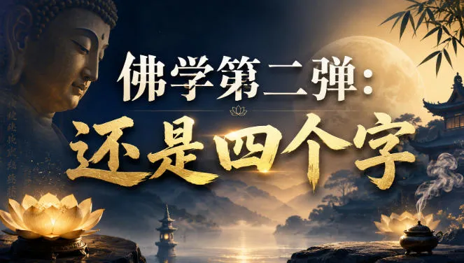 付费文章:佛学第二弹:还是四个字-37博客