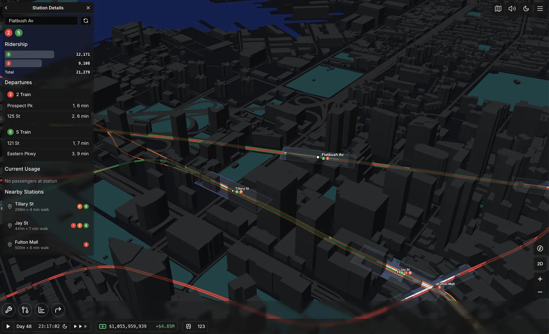地铁建造/地铁建造师/Subway Builder 新游发布