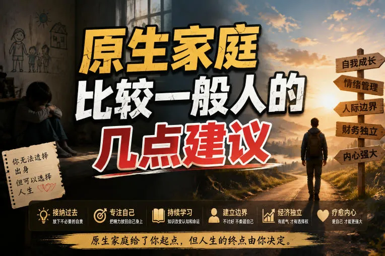 付费文章:给原生家庭比较一般人的几点建议-37博客
