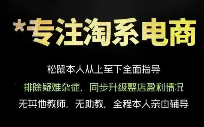 松鼠会电商VIP课程，从基础布局到高阶优化，助你掌握淘宝运营逻辑，提升店铺流量与转化(更新0809)-37博客